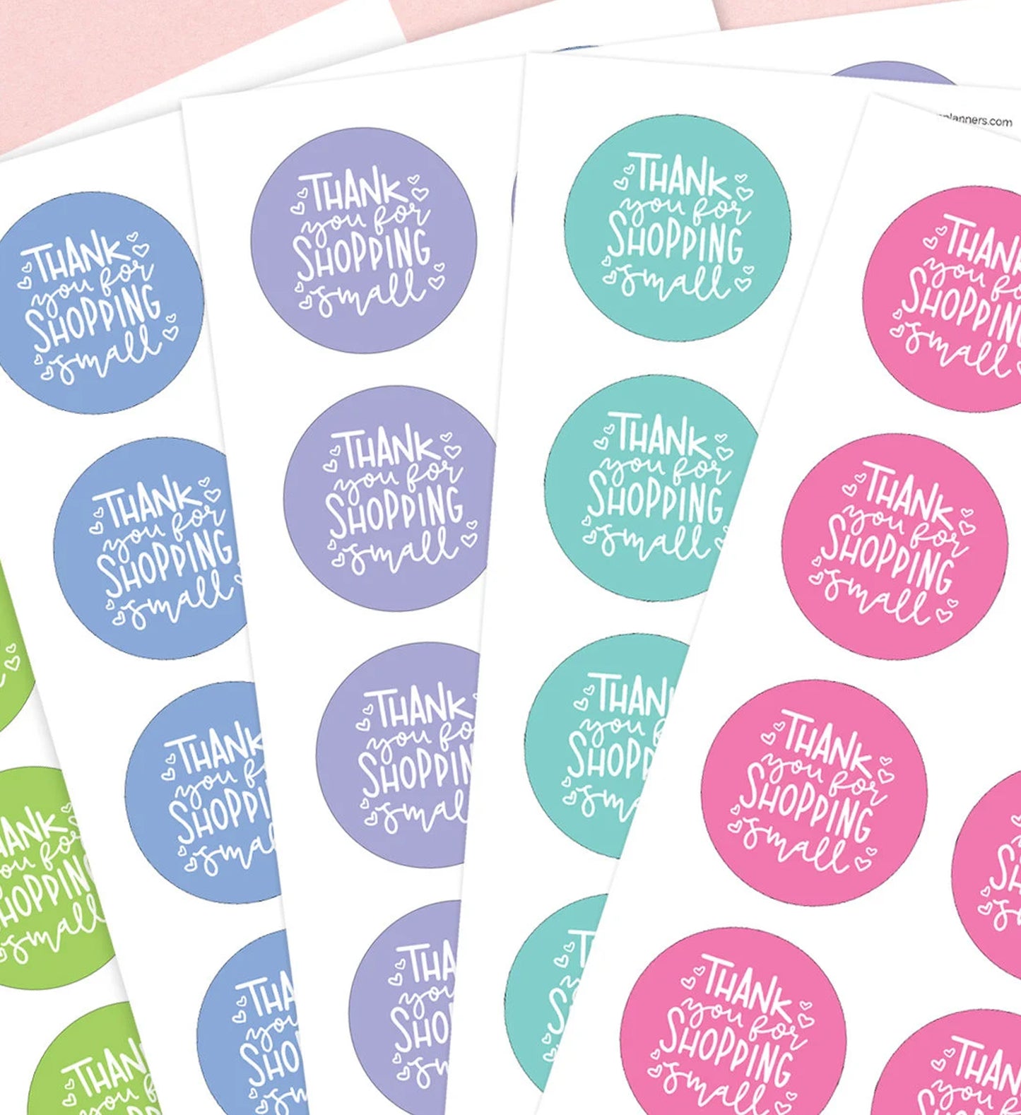 Premium Paper Round Stickers