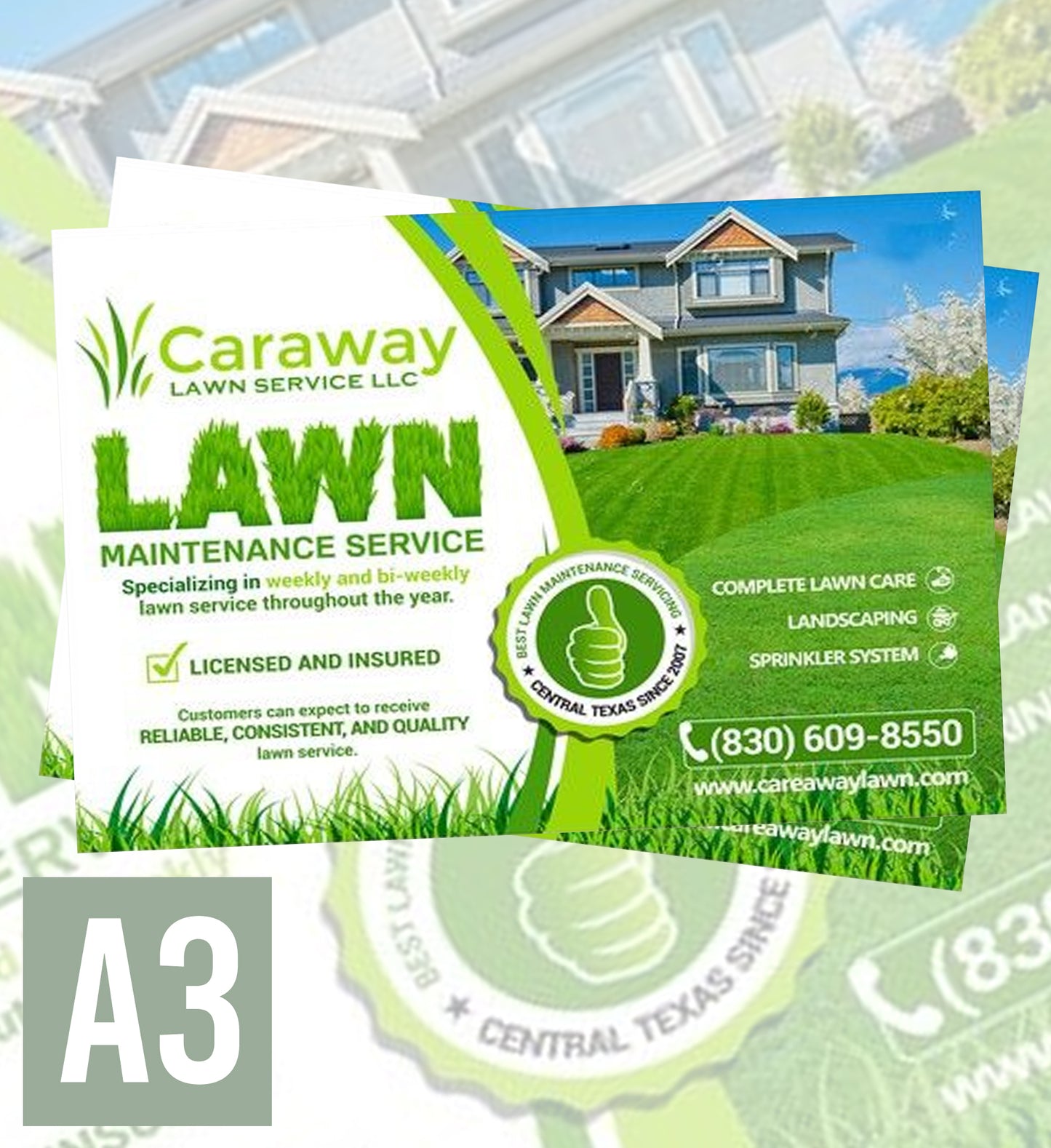 A3 Flyers - 150gsm