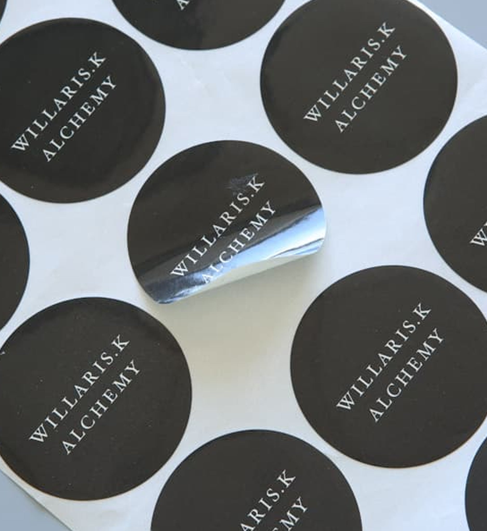 Premium Glossy Round Stickers – Print Me This